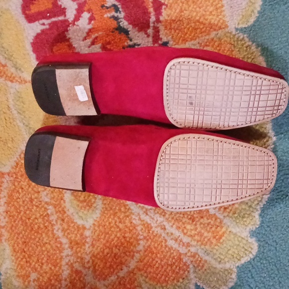 Burberry Red Suede loafers - Picture 6 of 7